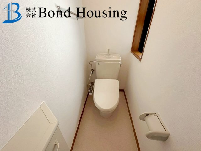 令和6年5月室内リフォーム済み・南向きバルコニー　藤江のトイレ