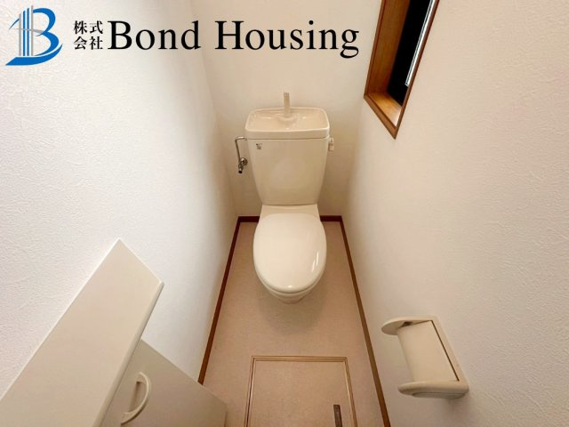 令和6年5月室内リフォーム済み・南向きバルコニー　藤江のトイレ