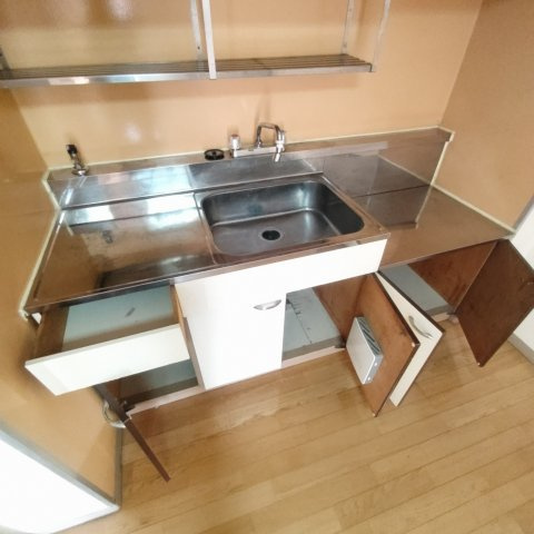 室蘭東町第１住宅のキッチン