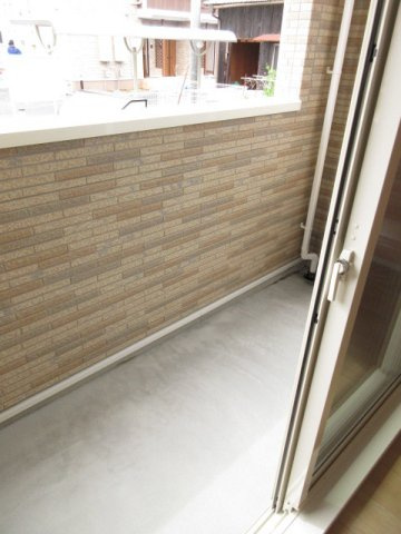 スカイブルーＢのバルコニー