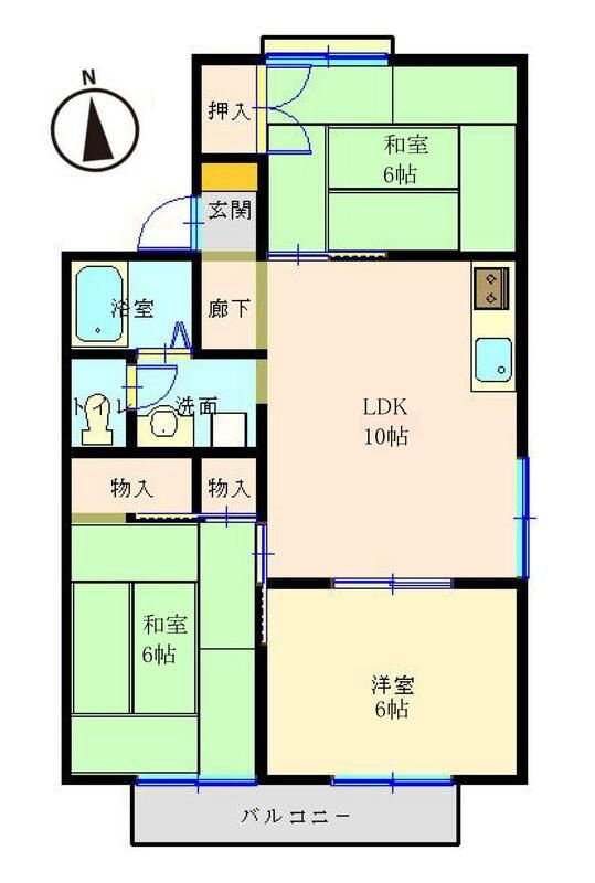 ロイヤルハイツの間取り