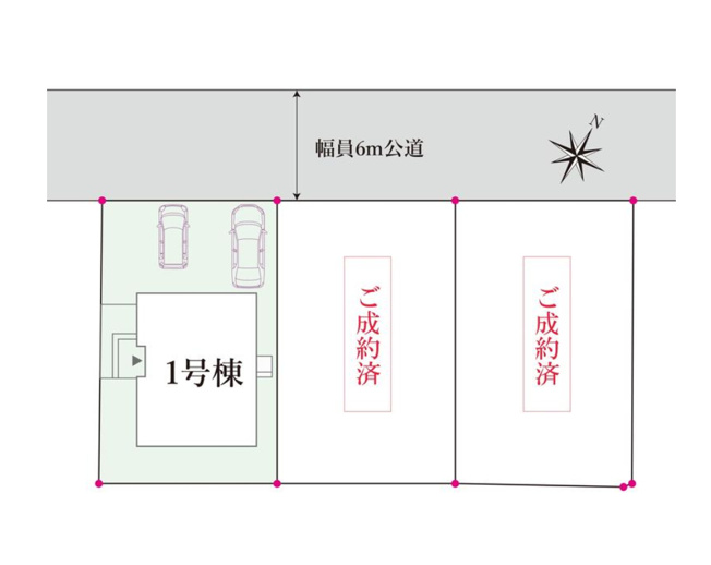 【区画図】 | □■開成町吉田島 新築戸建■□