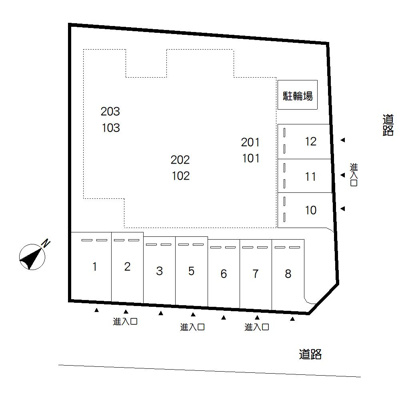 【区画図】 | シャーメゾンＬｉｂｅｒｔｅ