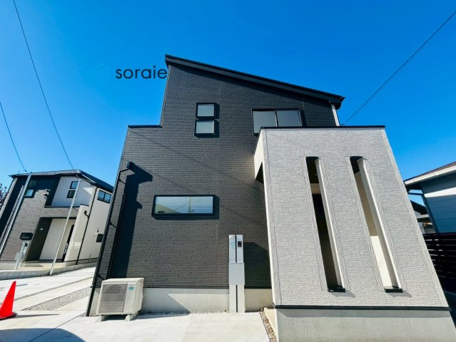 所沢市上新井5期全3棟　新築戸建　ティアラの外観|令和7年12月18日撮影。