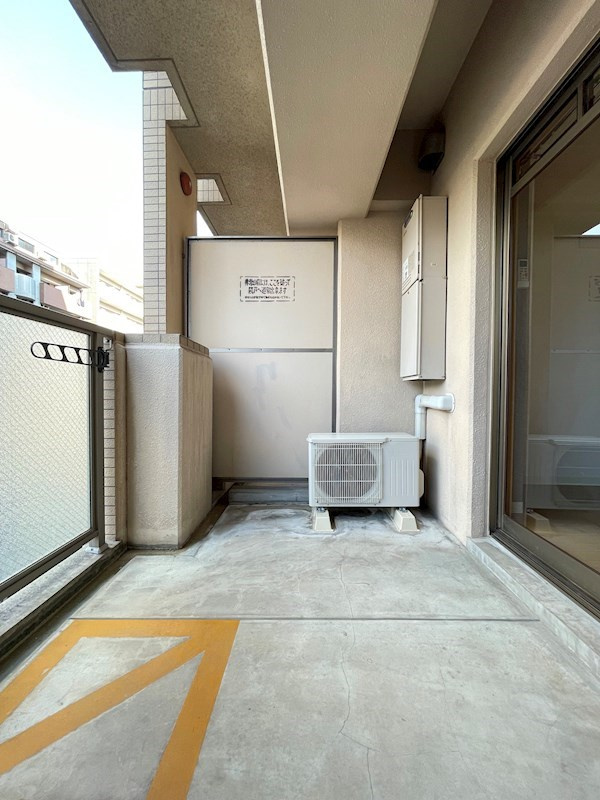 ヴェルデ平尾のバルコニー