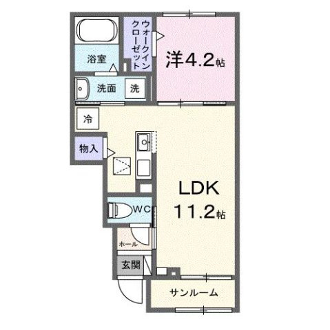 ムゲットの間取り