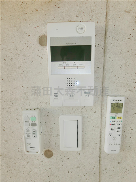 テラス久が原の設備|TVモニター付インターホン