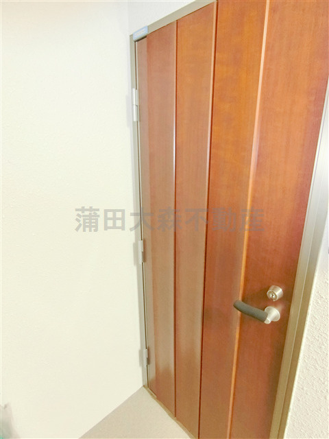 テラス久が原の玄関