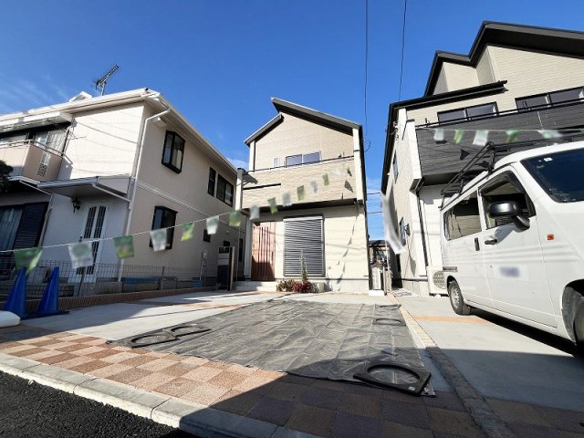【外観】 | 西東京市住吉町4丁目　新築一戸建住宅　全2棟　(保谷店) | 保育園、幼稚園、小学校が徒歩10分以内にあり小さなお子様がいるご家庭も安心。