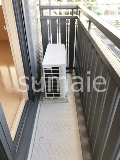 リビングタウン三橋のバルコニー|バルコニースペース。