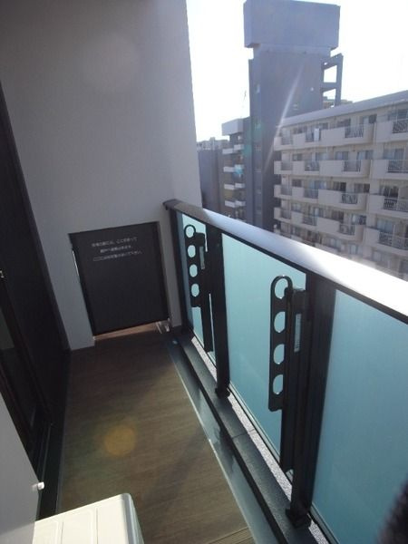 葛飾区新小岩２丁目の賃貸マンションのバルコニー