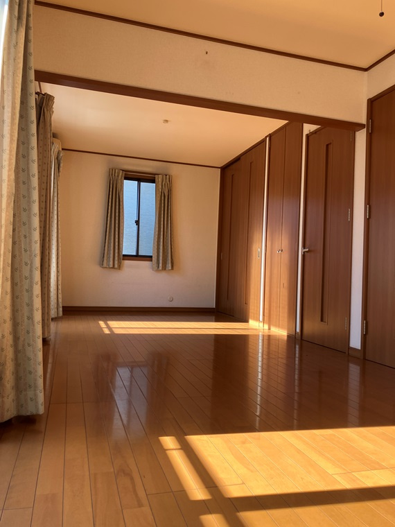 中山戸建の寝室