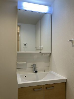 ヴィラ北柏の洗面所