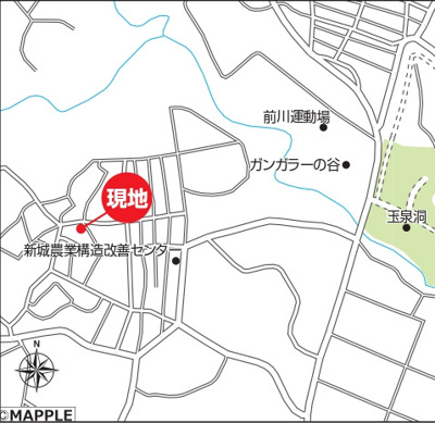 【地図】 | 八重瀬町新城Ⅲ（全5棟）C・D・E号棟 | 地図♪