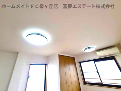 【その他】 | グレイス西山台 | 照明付き
※イメージ　同物件別号室の写真