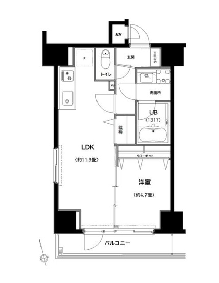 【間取り】 | ラ・ヴェーヌ