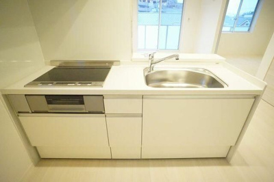 【キッチン】 | 大門ベレオⅢ | コンパクトなキッチンで掃除もラクラク