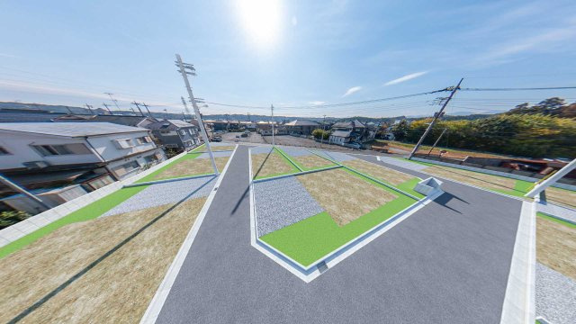 区画完成予想写真