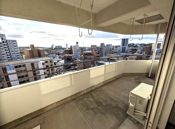 日映マンションⅡのバルコニー