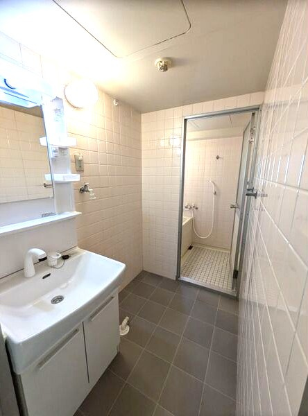 日映マンションⅡの洗面所