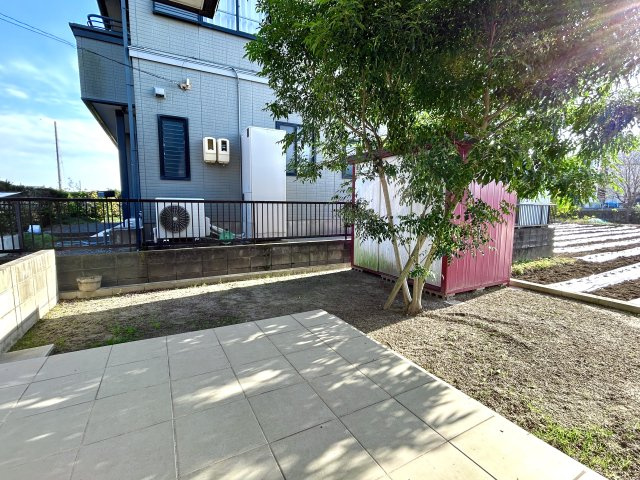 中古住宅　一日市場4丁目の庭