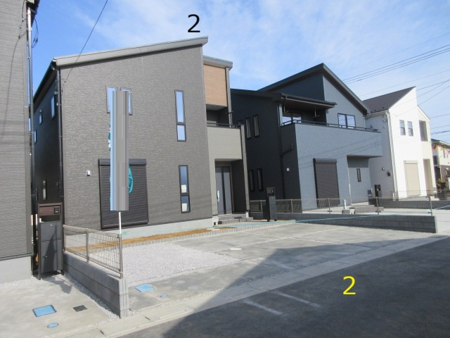 【仲介手数料無料】新築戸建　熊谷市万平町2-164（全4棟）の外観