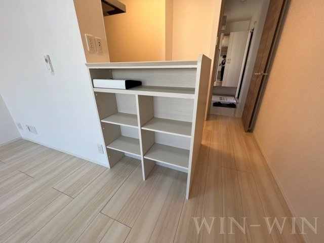 ヴェール柱の収納