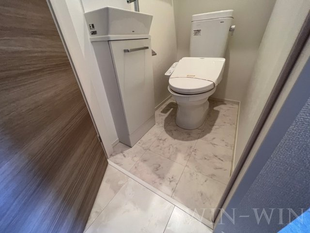 ヴェール柱のトイレ