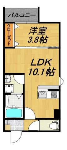 【間取り】 | LE COCON 一宮Ⅷ