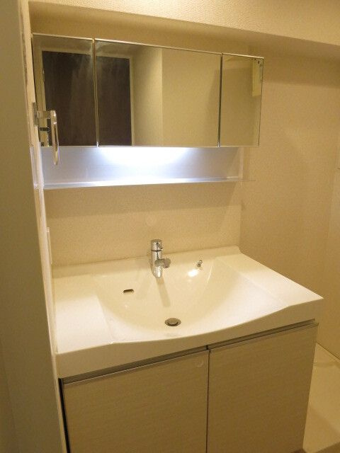 リーフコンフォート新小岩の独立洗面台