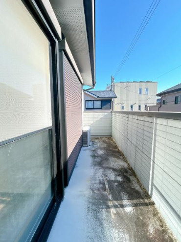 売中古戸建　中央区中島一丁目のバルコニー