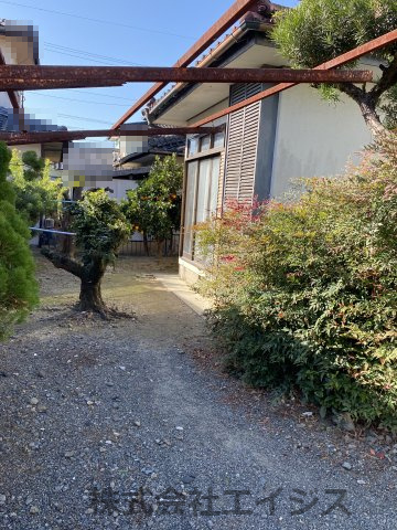 八代市松崎町中古戸建の庭