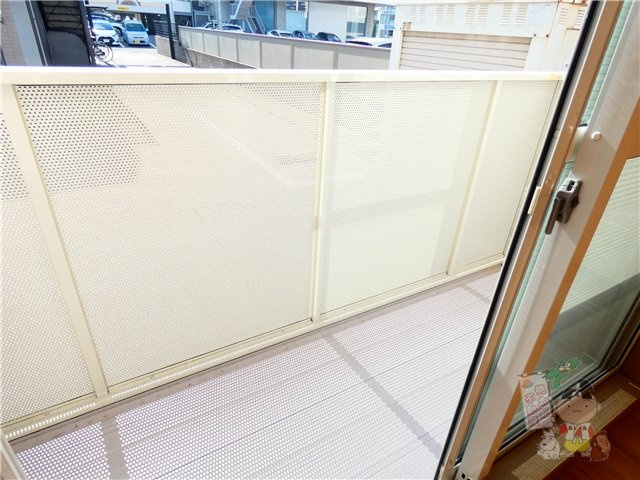サンパティーク　Ｂのバルコニー