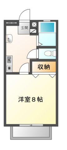 サンパティーク　Ｂの間取り