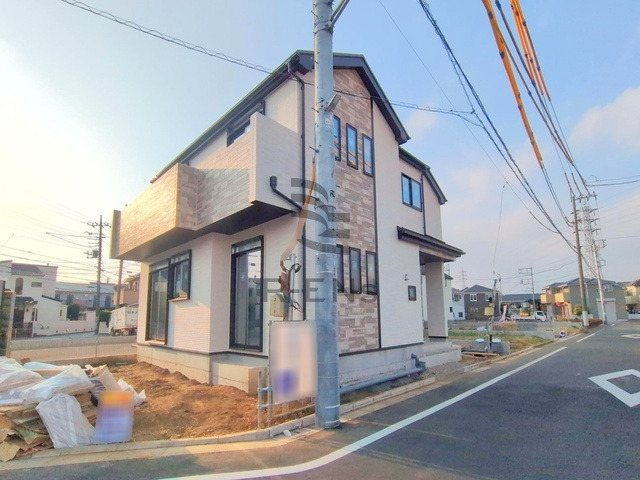 【外観】 | 練馬区大泉町２丁目　新築戸建て　G号棟 | 角地で陽当たりも通風環境も良好の環境になります