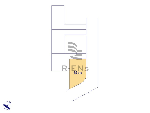 【区画図】 | 練馬区大泉町２丁目　新築戸建て　G号棟 | 教育施設も徒歩10分圏内に充実し、子育てもしやすいエリア