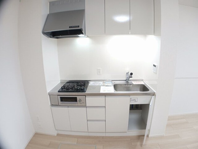 【キッチン】 | クレインコート | キッチンです