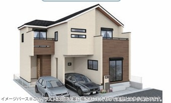 川越市南大塚４丁目の外観パース