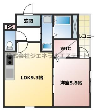 フジパレス大和田Ⅲの間取り