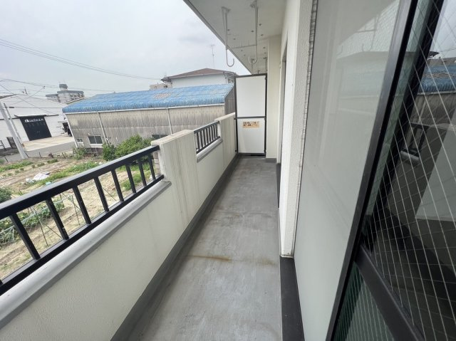 エール中島（１Ａ）のバルコニー