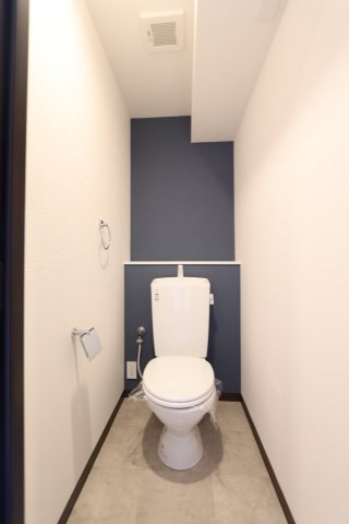 エール中島（１Ａ）のトイレ|同タイプの別部屋です。色など異なる場合は現状優先となります。