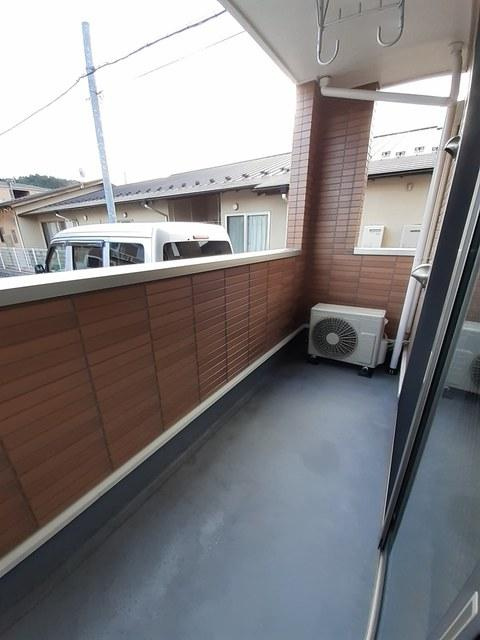 ミップルハウスＡのバルコニー|南向き日当たり良好バルコニーです◎