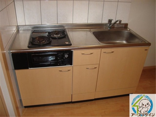 メープルガーデンのキッチン|パース写真