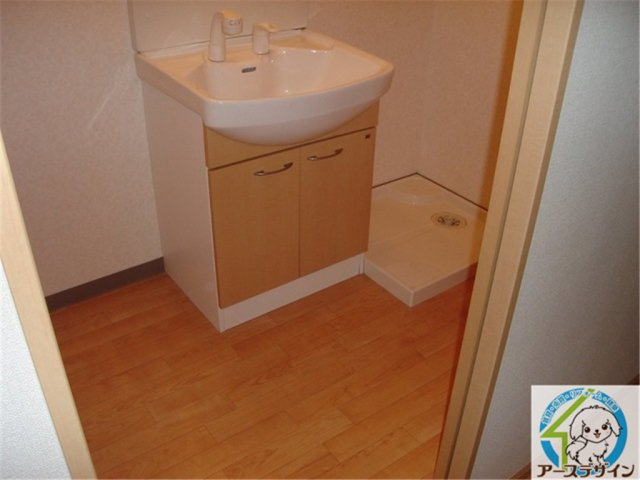 メープルガーデンの洗面所|パース写真