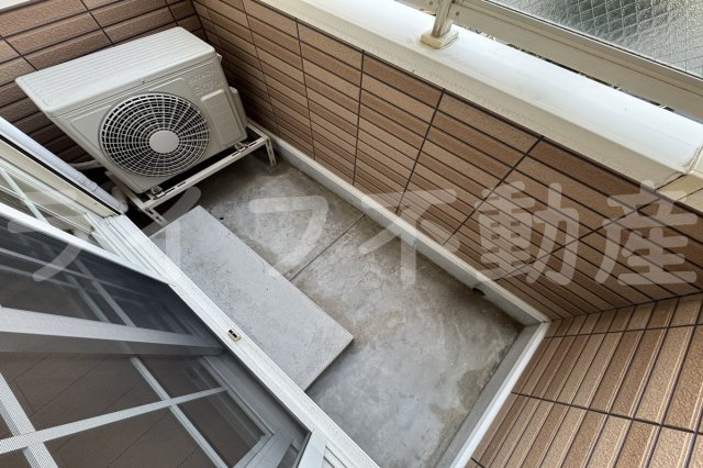 メゾン・みのうらのバルコニー|落ち着いた時間を過ごせるバルコニーです