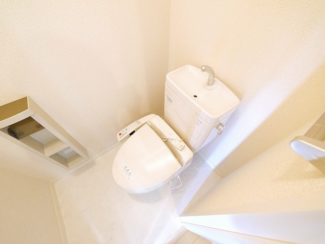 グランディール六条緑町のトイレ|落ち着いたトイレです