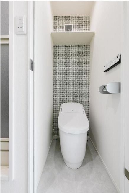 エムズコート深沢　敷金礼金0　ネット0　オートロック　デザイナーズのトイレ