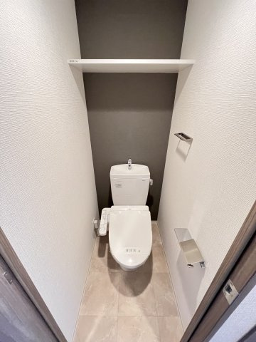 大阪市都島区中野町５丁目の賃貸マンションのトイレ