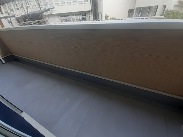 ラフレシール三日市Ⅲのバルコニー