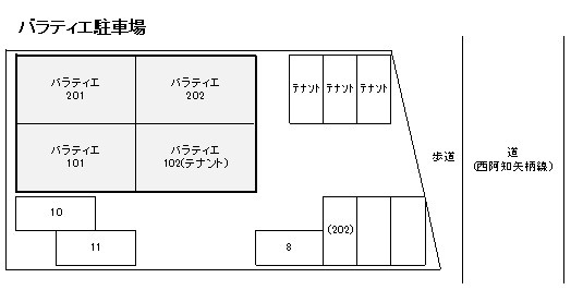 バラティエの区画図